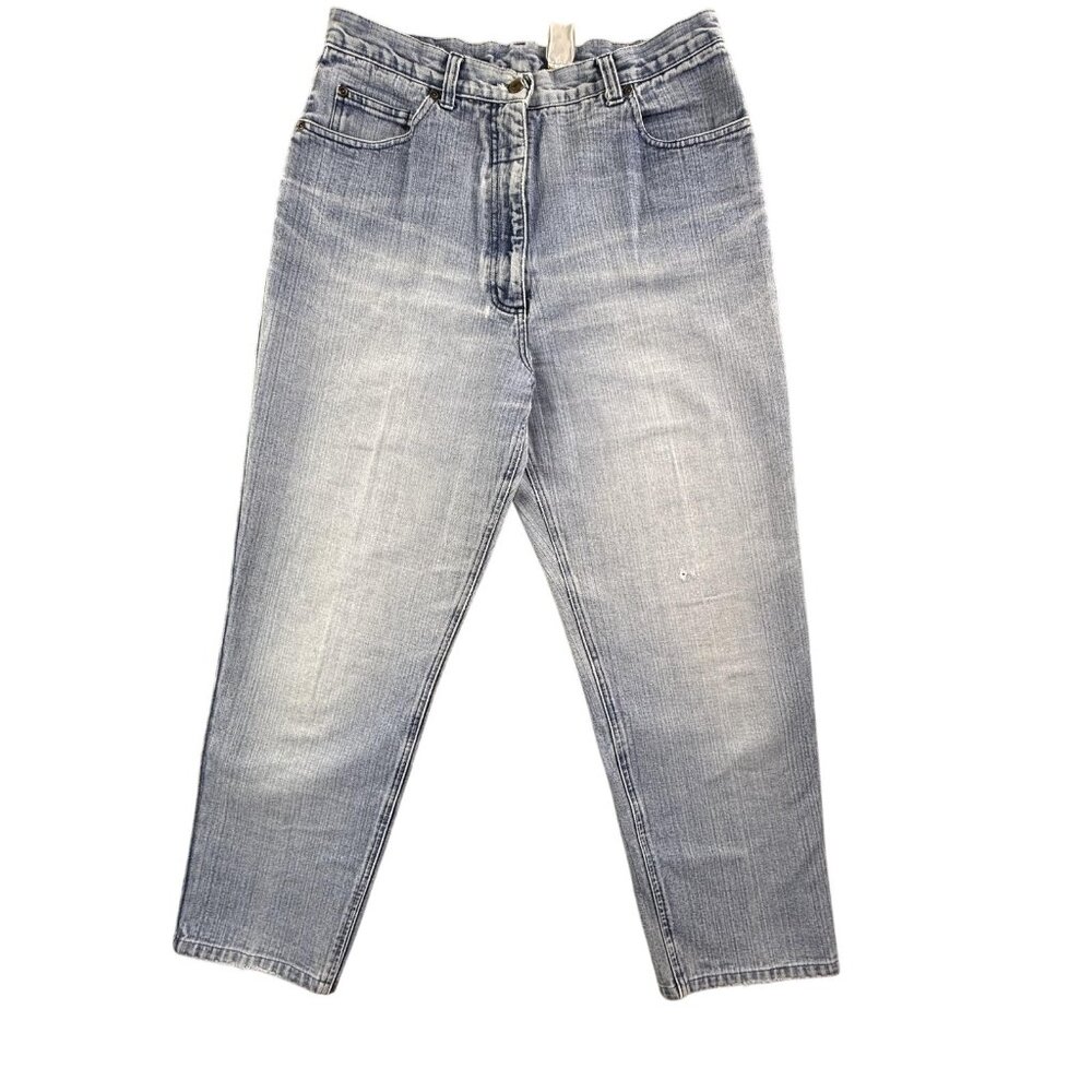 Vintage Woolrich Jeans Mens 33x30 Light Wash Denim Distressed Faded Straight Y2K